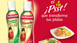 Carbonell Plancha y Ensaladas y Pastas, aceites en formato spray