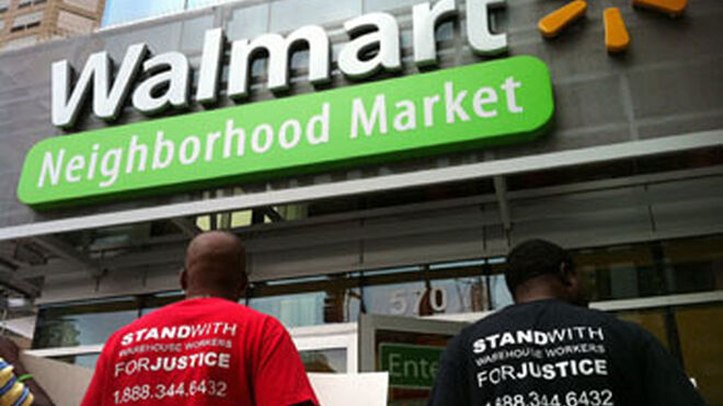 A Walmart le salpican las huelgas de empresas subcontratadas