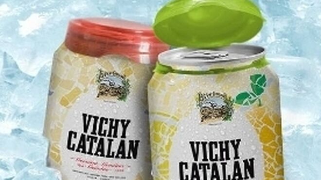 Vichy Catalán lanza agua mineral envasada en lata