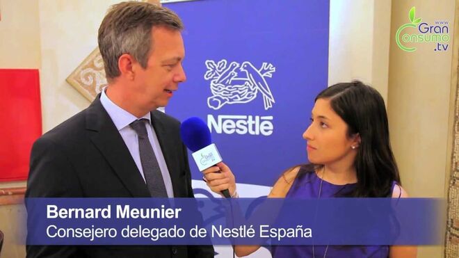 Entrevista a Bernard Meunier, consejero delegado de Nestlé España