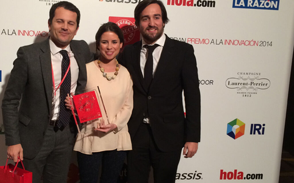 Francisco Rionda, Marketing Manager de Carbonell, recogió el premio por Carbonell Spray