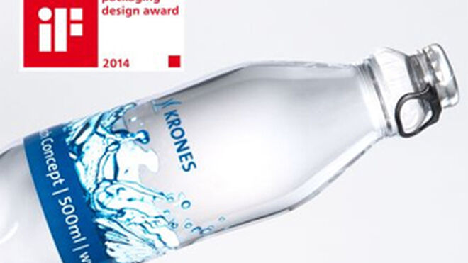 La botella PET lite 9.9 carbonated de Krones, Premio iF de diseño