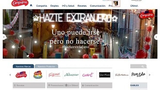 Campofrío hace accesible su web a los discapacitados