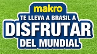 Makro sortea un viaje al Mundial de Fútbol de Brasil