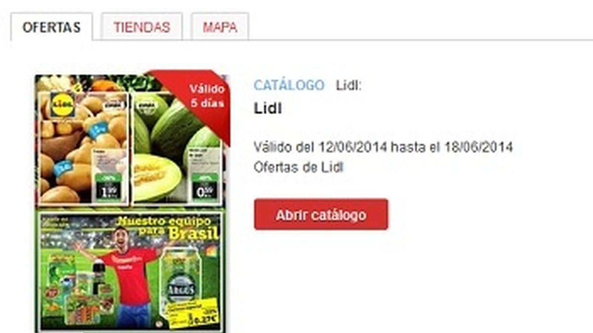 Lidl, la cadena más buscada en internet Tiendeo en España
