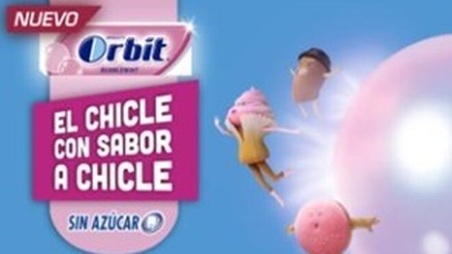 Orbit Bubblemint, chicle sabor chicle