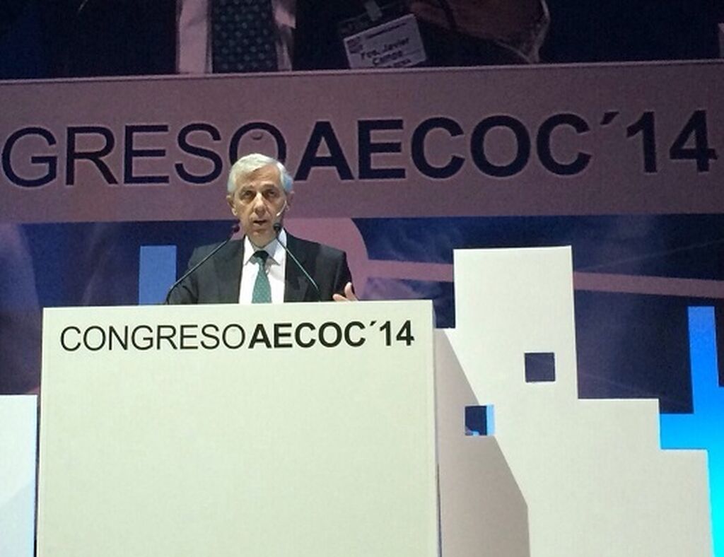 Javier Campo, presidente de Aecoc, abrió el Congreso 2014.