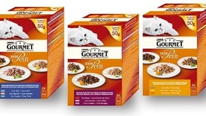 Purina lanza su nueva gama Gourmet Mon Petit para gatos