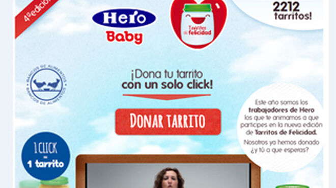 ‘Tarritos de felicidad’, nueva campaña solidaria de Hero Baby