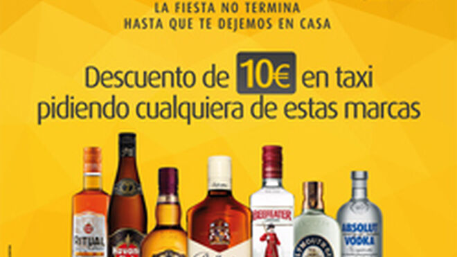 Pernod Ricard y mytaxi lanzan ‘Hoy a casa en taxi’