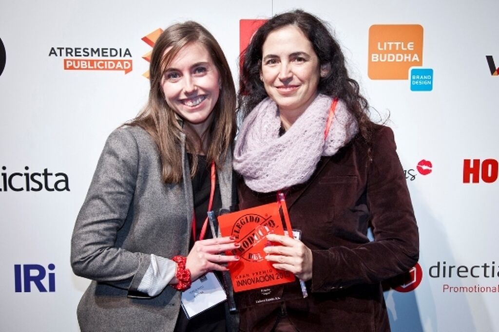 Margarita Baselga, directora de Marketing de Helados de Unilever España. Premio a la gama Gama de Helado de Yogur Yogoo de Frigo