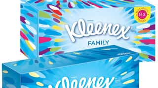Kleenex amplía su gama de pañuelos