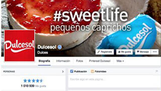 Dulcesol alcanza el millón de fans en Facebook