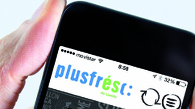 Plusfresc lanza una app para sus clientes de tarjeta