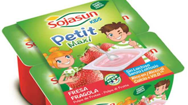 Sojasun lanza el primer petit 100% vegetal para niños