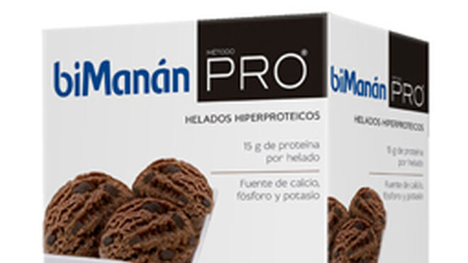 BiManán Pro lanza sus helados hiperprotéicos