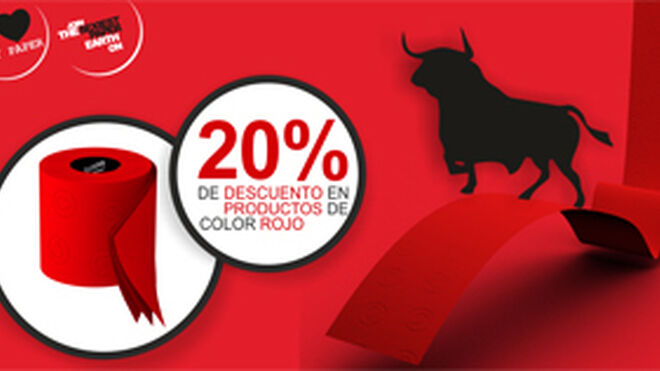 Renova descuenta el 20% en todos sus productos de color rojo