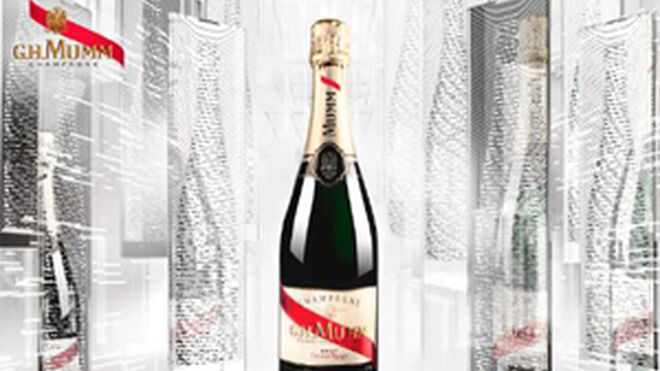 Nueva edición navideña del champagne G.H.Mumm
