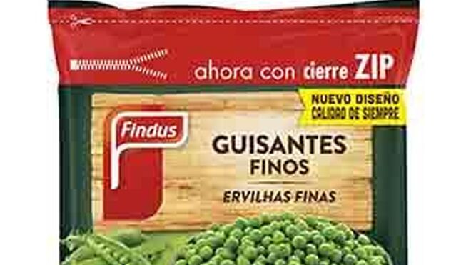 Findus renueva el formato de sus bolsas de verdura congelada