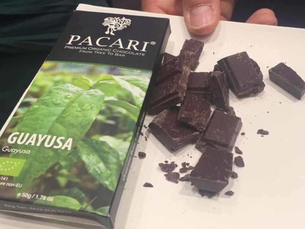 Nuevo chocolate Pacari con guayusa, planta ecuatoriana calificada como superalimento