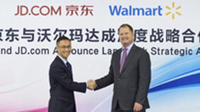 Walmart se alía con JD.com para recortar distancias a Alibaba