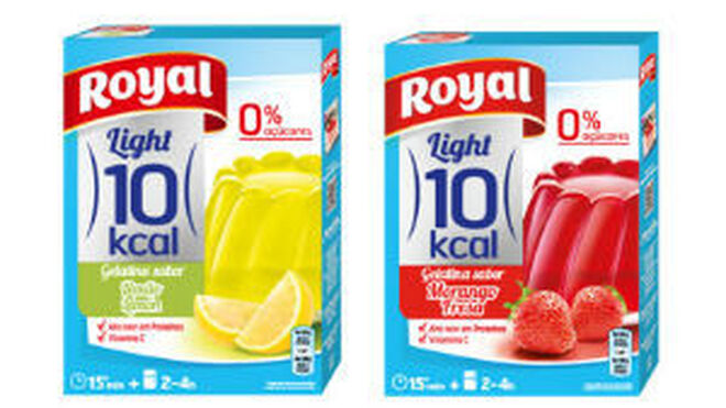 Royal y su gama de gelatinas light