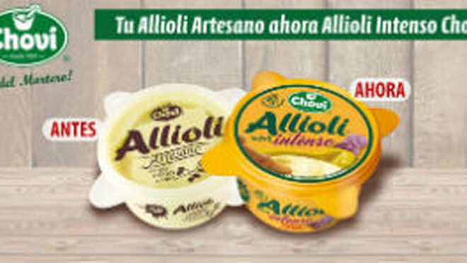 El Allioli Artesano de Choví se llama ahora Allioli Intenso