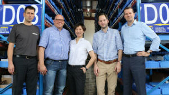 Jungheinrich abre un nuevo almacén de recambios en China