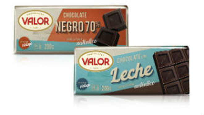 Chocolates Valor lanza su nueva colección de tabletas vintage