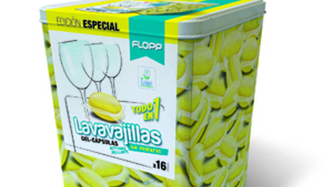 Careli lanza una lata edición especial del Flopp Lavavajillas Eco