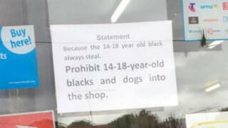 Un súper australiano prohíbe la entrada a "jóvenes negros y a perros"