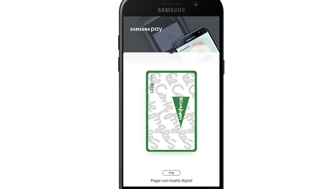 La tarjeta de El Corte Inglés, también en Samsung Pay