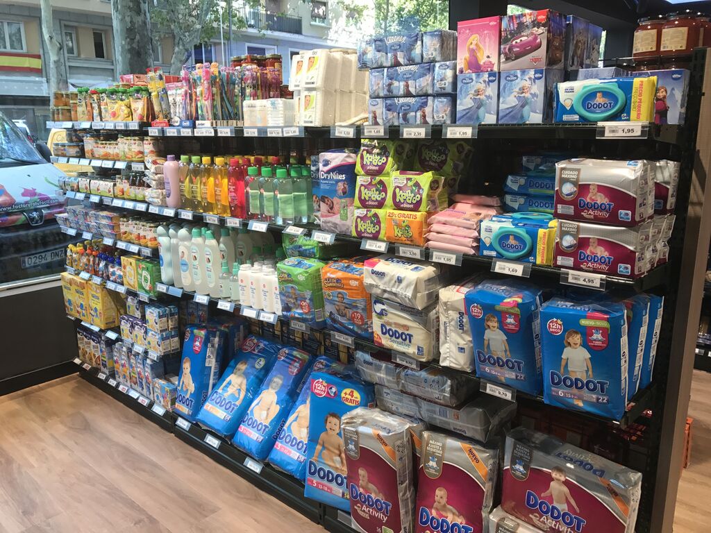 Orden y selección de productos en los nuevos supermercados