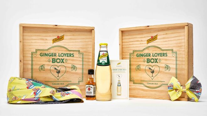 Schweppes busca sorprender con su Ginger Lovers Box