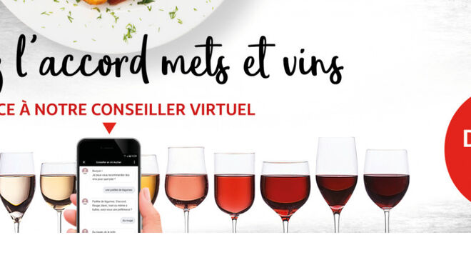 Auchan lanza un chatbot asesor de vinos y comida