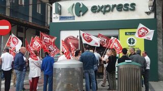 UGT denuncia las "infracciones legales" de 4 Carrefour Express