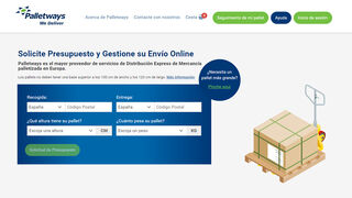 Palletways Iberia activa su nueva herramienta online