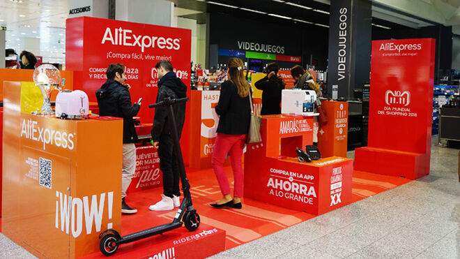 AliExpress se hace hueco en El Corte Inglés con una tienda efímera