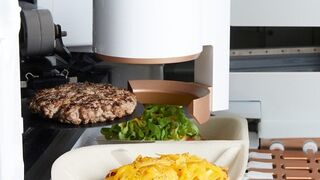 Hamburguesas gourmet exprés hechas por un chef... robot