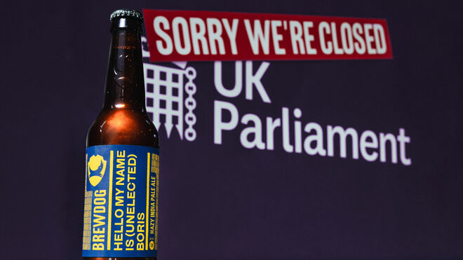 Nace la 'cerveza protesta' contra Boris Johnson