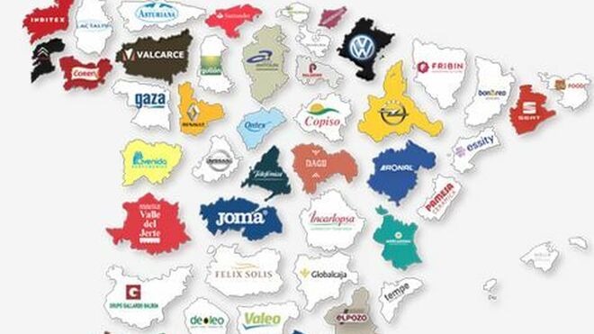 El mapa de las empresas agroalimentarias más relevantes en cada provincia