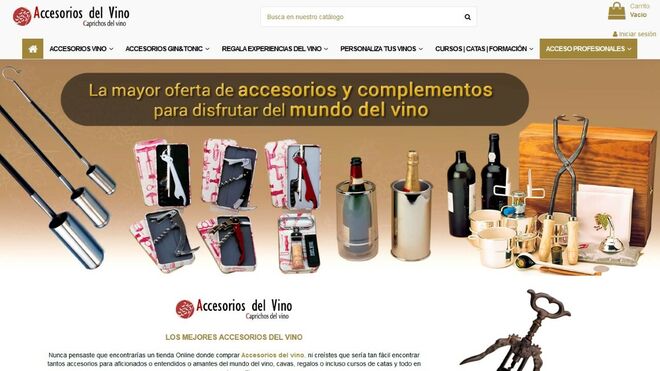 Accesorios del Vino lanza nueva tienda online