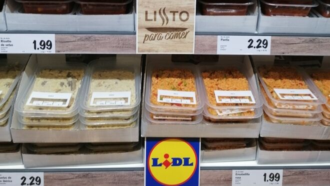 Lidl lanza su gama de platos preparados de consumo inmediato
