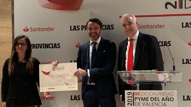Zummo, galardonada en los premios Pyme del año Valencia 2019
