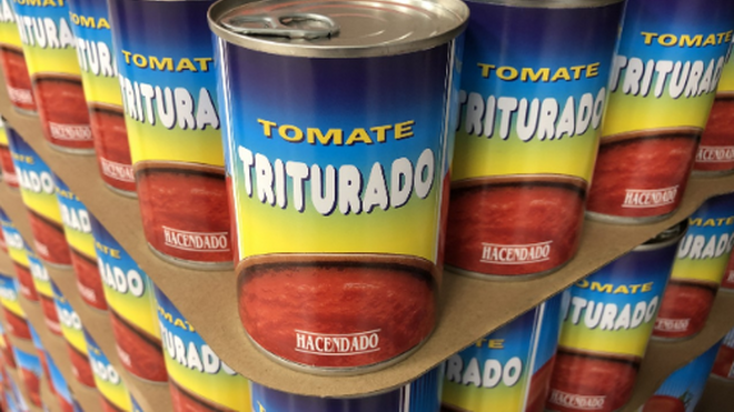Mercadona compra tomate español para venderlo en conservas