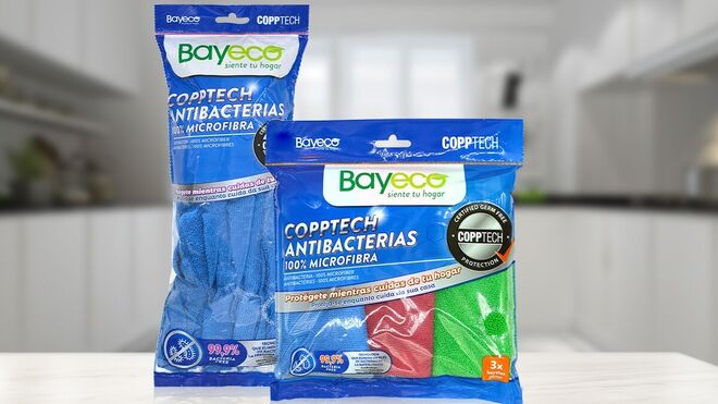 Bayeco presenta su nueva gama Copptech Antibacterias