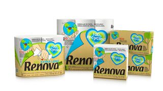 Renova lanza la gama Renova 100% Recycled y refuerza su compromiso medioambiental