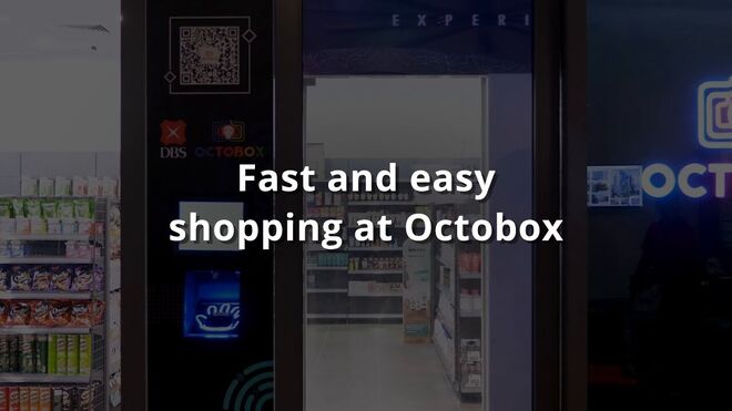 Octobox, el supermercado inteligente donde se paga con la palma de la mano