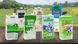 La OCU clasifica las mejores las leches semidesnatadas del supermercado