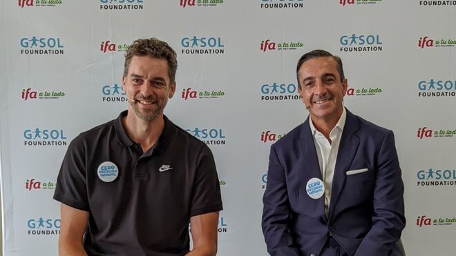 La Fundación Gasol e IFA renuevan su alianza por la salud infantil